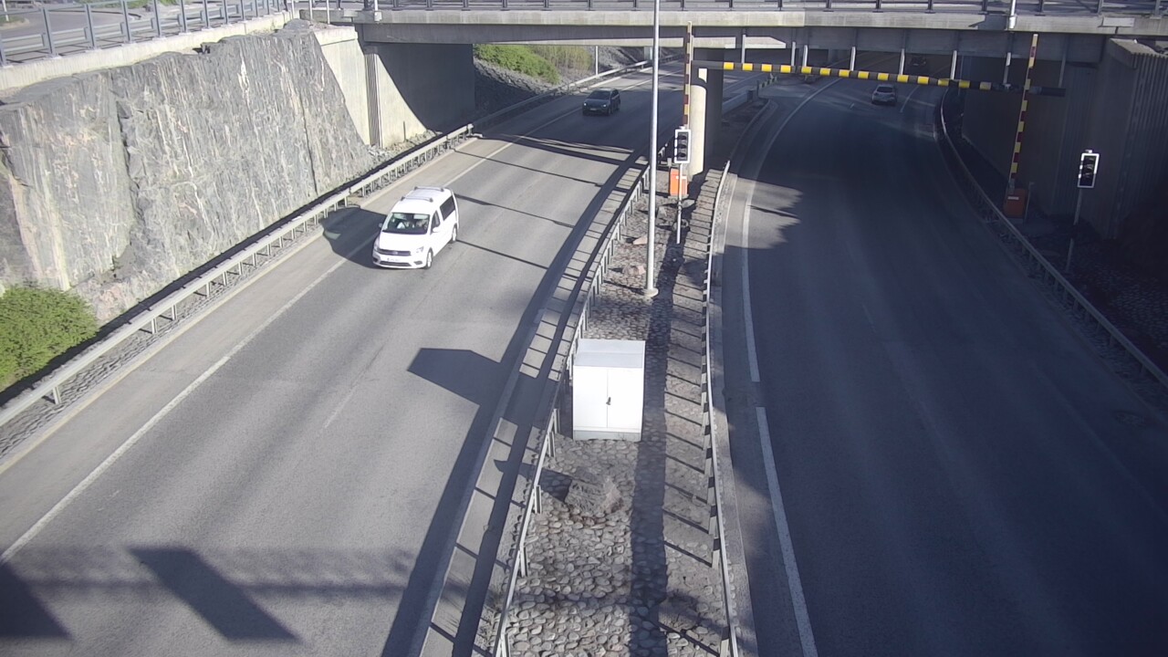 Kelikamerat Kuva Tie 101 Espoo, Keilaniemi puomi itä, Espoo, Uusimaa