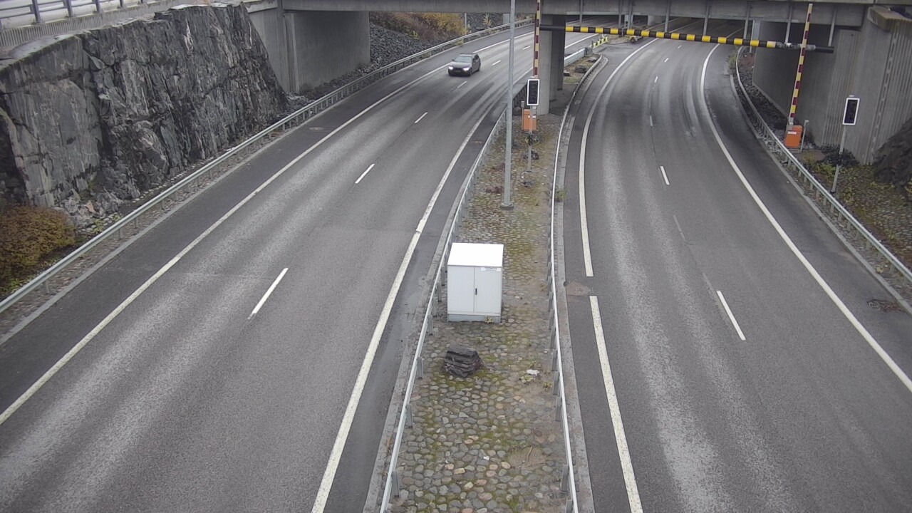 Kelikamerat Kuva Tie 101 Espoo, Keilaniemi puomi itä, Espoo, Uusimaa