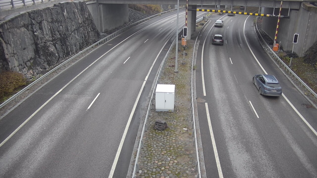 Kelikamerat Kuva Tie 101 Espoo, Keilaniemi puomi itä, Espoo, Uusimaa