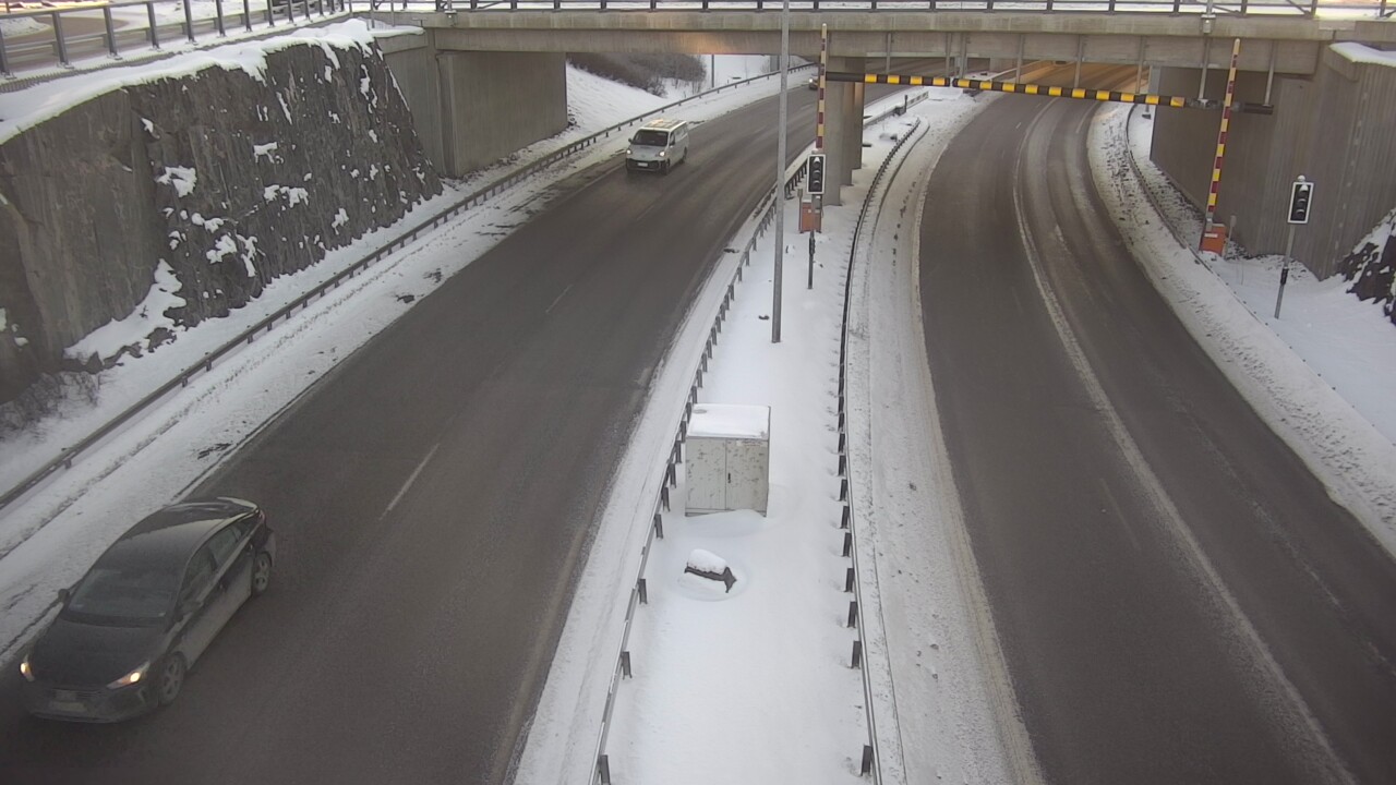 Kelikamerat Kuva Tie 101 Espoo, Keilaniemi puomi itä, Espoo, Uusimaa