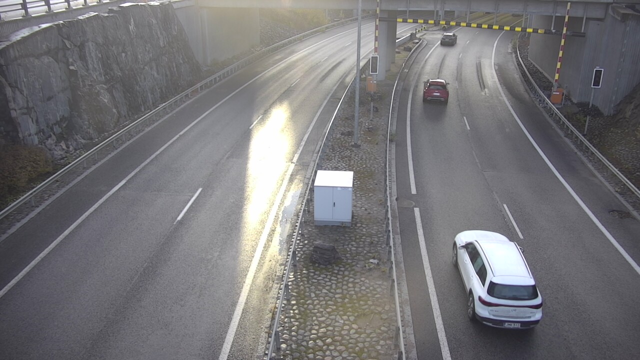 Kelikamerat Kuva Tie 101 Espoo, Keilaniemi puomi itä, Espoo, Uusimaa