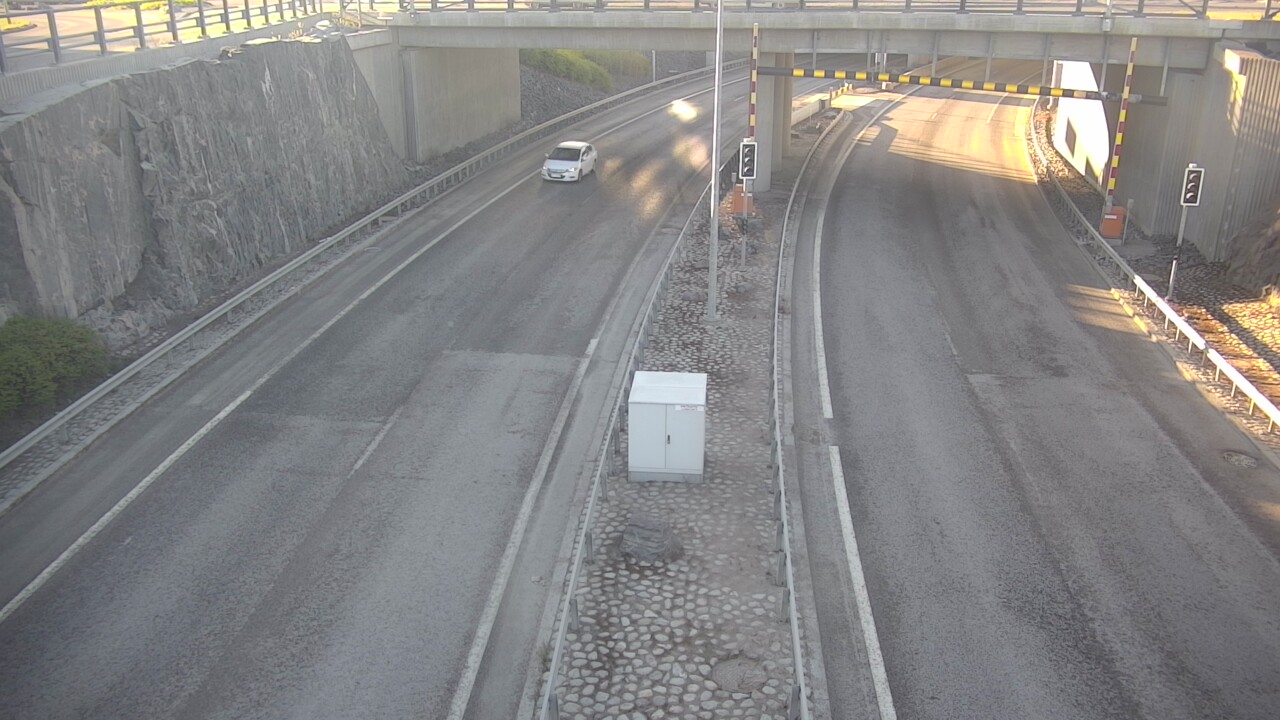 Kelikamerat Kuva Tie 101 Espoo, Keilaniemi puomi itä, Espoo, Uusimaa