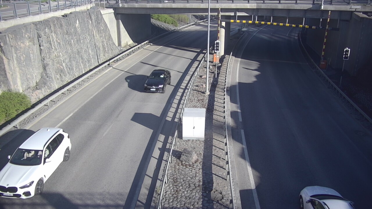 Kelikamerat Kuva Tie 101 Espoo, Keilaniemi puomi itä, Espoo, Uusimaa