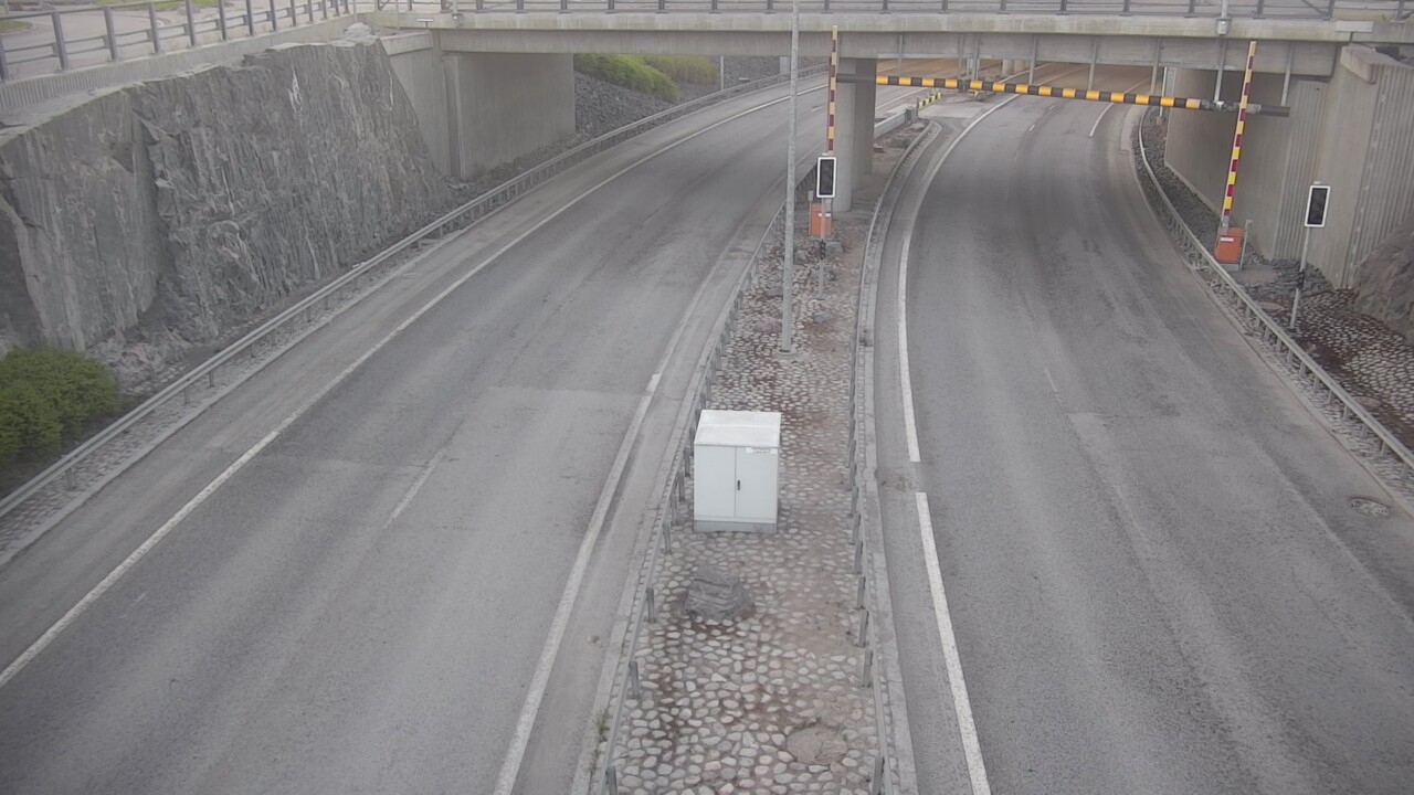 Weather Camera Image Väg 101 Esbo, Kägeludden bom öst, Espoo, Uusimaa