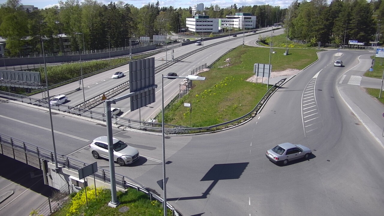Weather Camera Image Road 101 Espoo, Miestentie, Espoo, Uusimaa