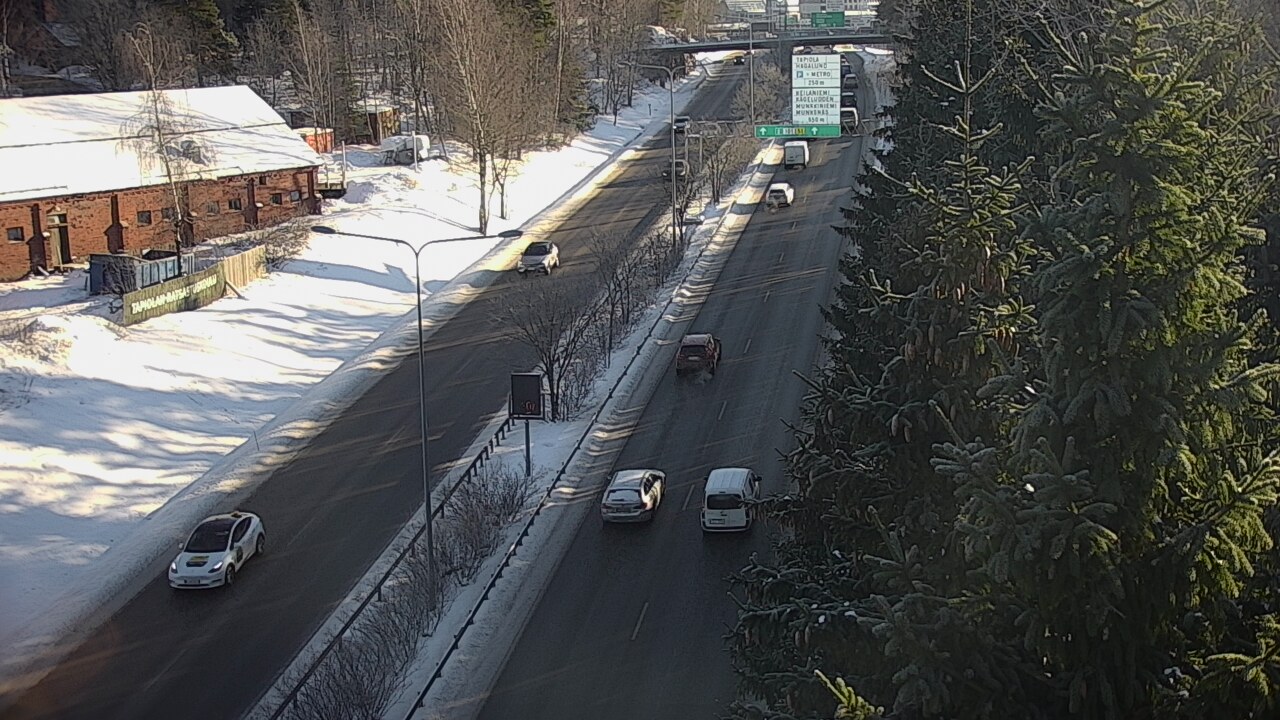 Weather Camera Image Road 101 Espoo, Innopoli, Espoo, Uusimaa