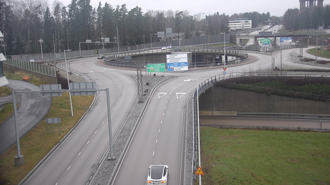 Weather Camera Image Väg 101 Esbo, Keilaranta, Espoo, Uusimaa