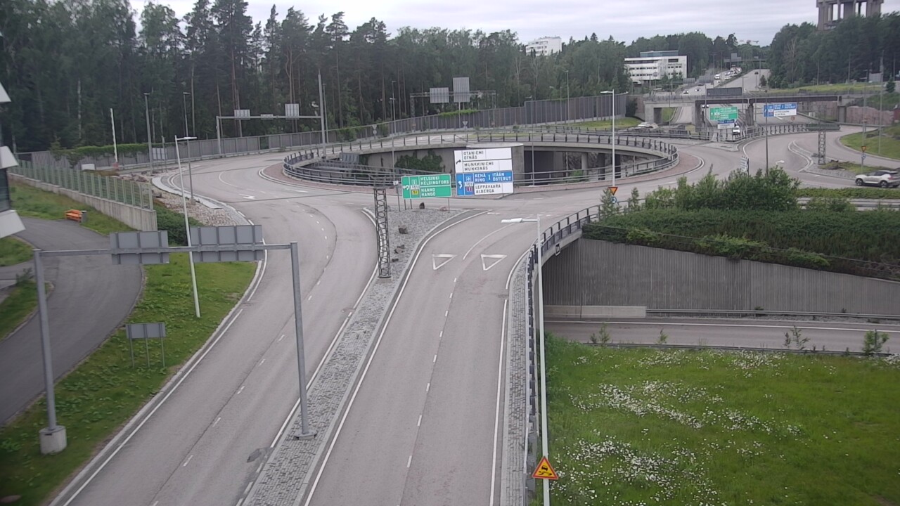 Weather Camera Image Road 101 Espoo, Keilaranta, Espoo, Uusimaa