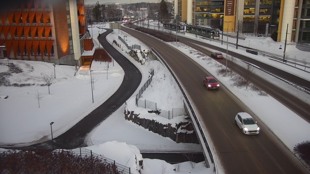 Weather Camera Image Road 101 Espoo, Kuusisaarentie, Espoo, Uusimaa