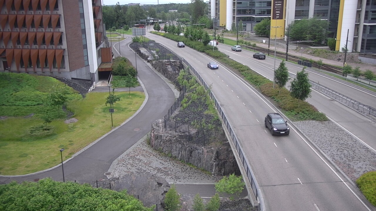 Weather Camera Image Road 101 Espoo, Kuusisaarentie, Espoo, Uusimaa