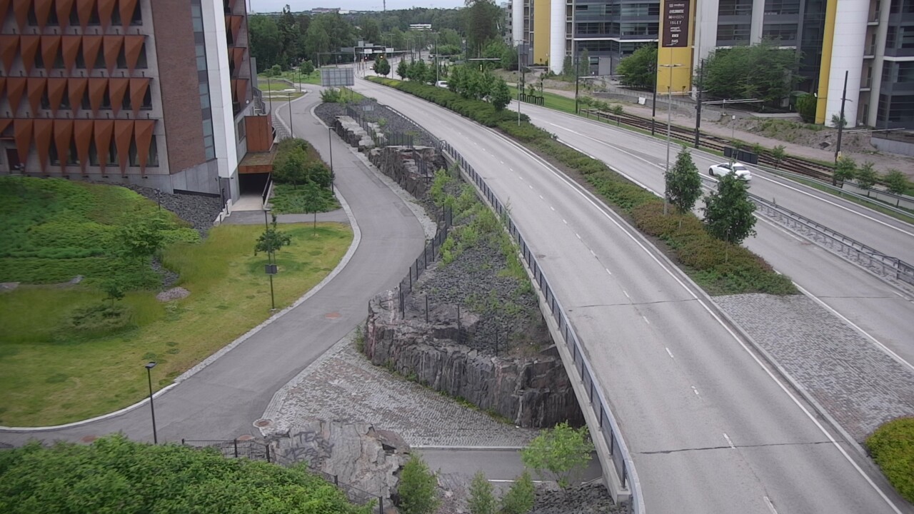Weather Camera Image Väg 101 Esbo, Granovägen, Espoo, Uusimaa