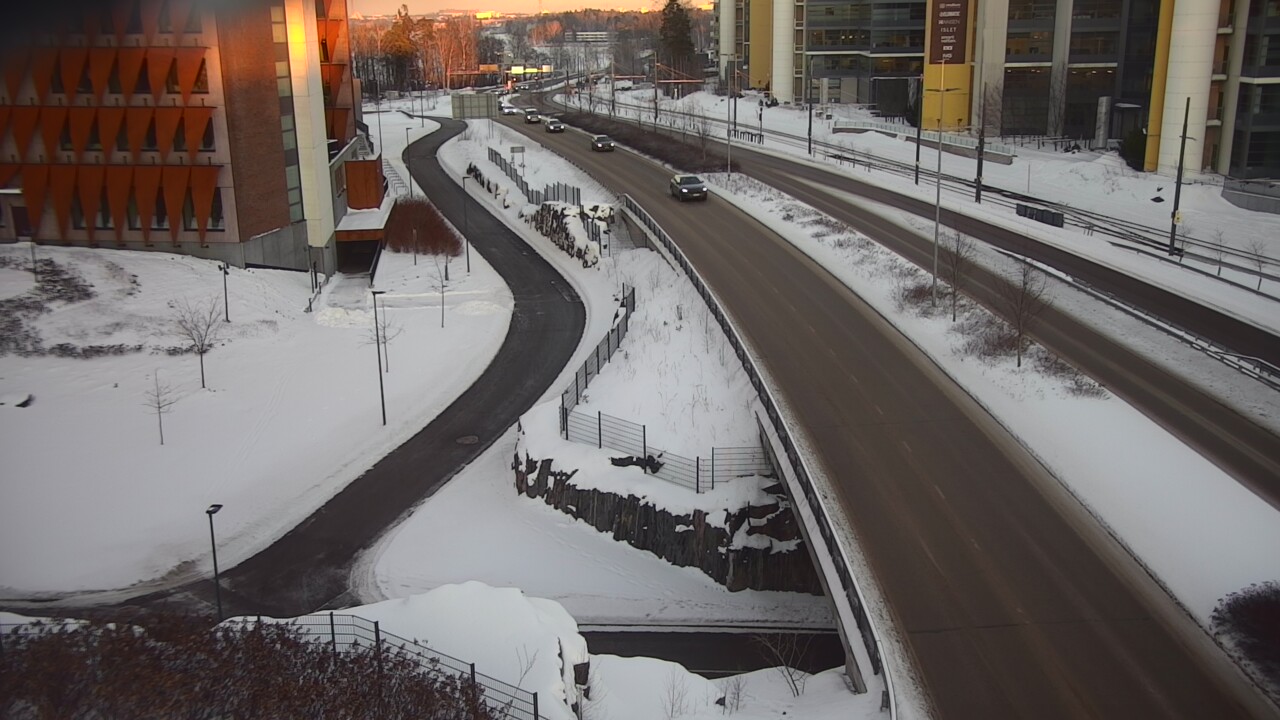 Weather Camera Image Road 101 Espoo, Kuusisaarentie, Espoo, Uusimaa