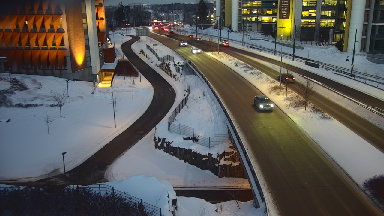Weather Camera Image Road 101 Espoo, Kuusisaarentie, Espoo, Uusimaa