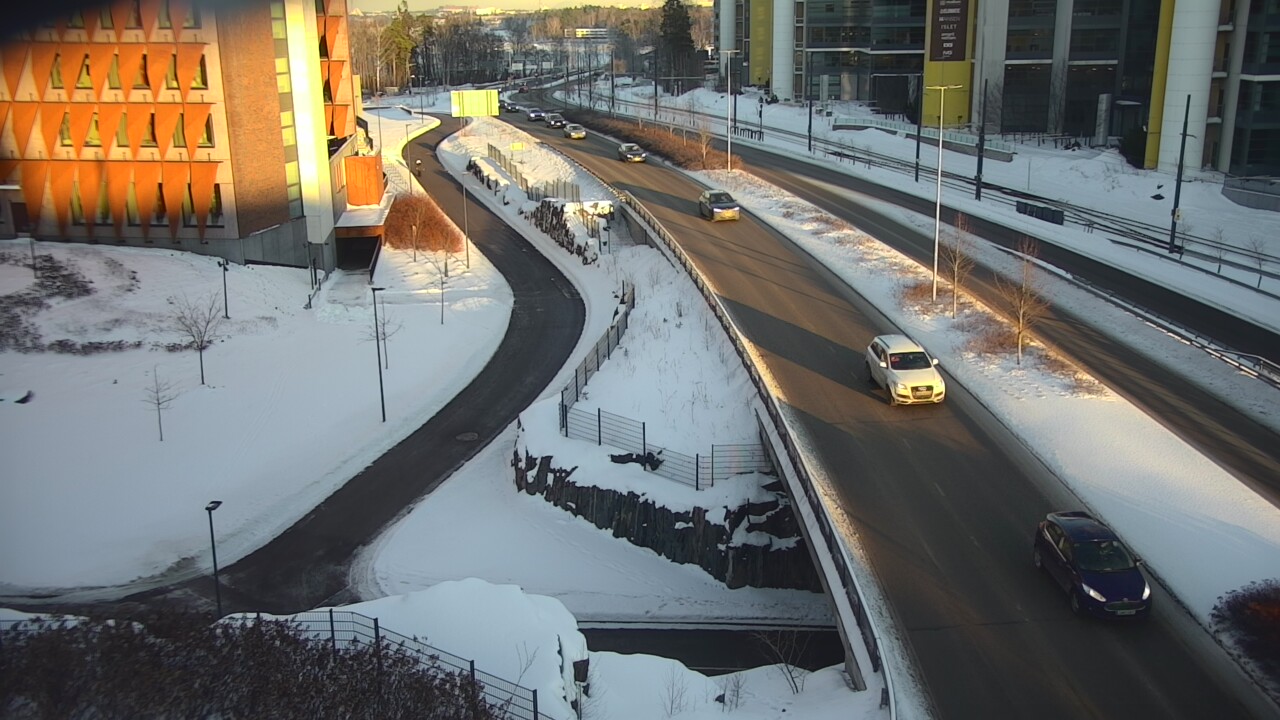 Weather Camera Image Road 101 Espoo, Kuusisaarentie, Espoo, Uusimaa