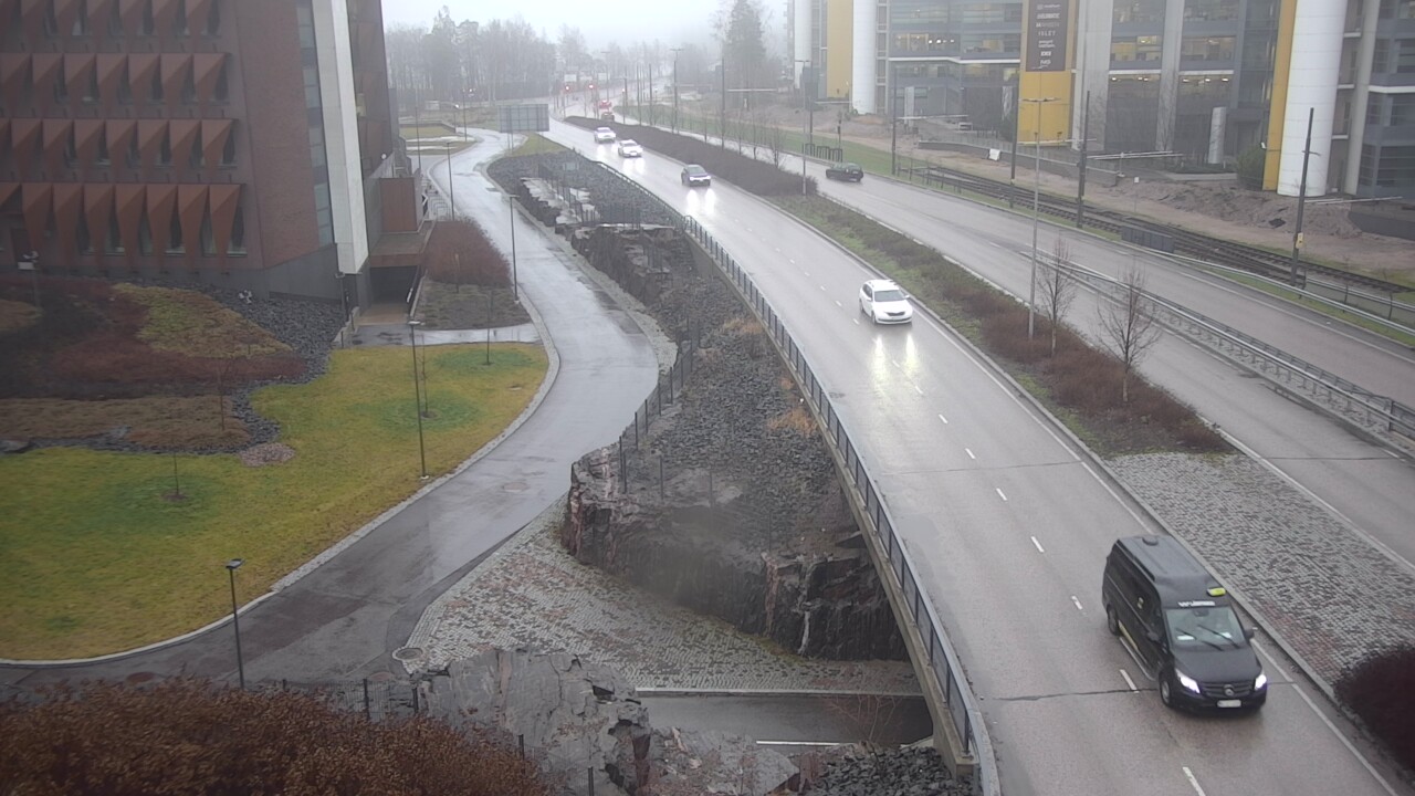 Weather Camera Image Väg 101 Esbo, Granovägen, Espoo, Uusimaa