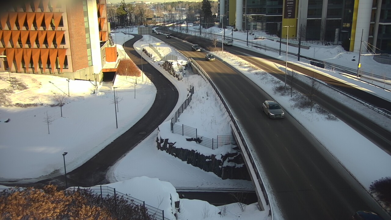Weather Camera Image Road 101 Espoo, Kuusisaarentie, Espoo, Uusimaa