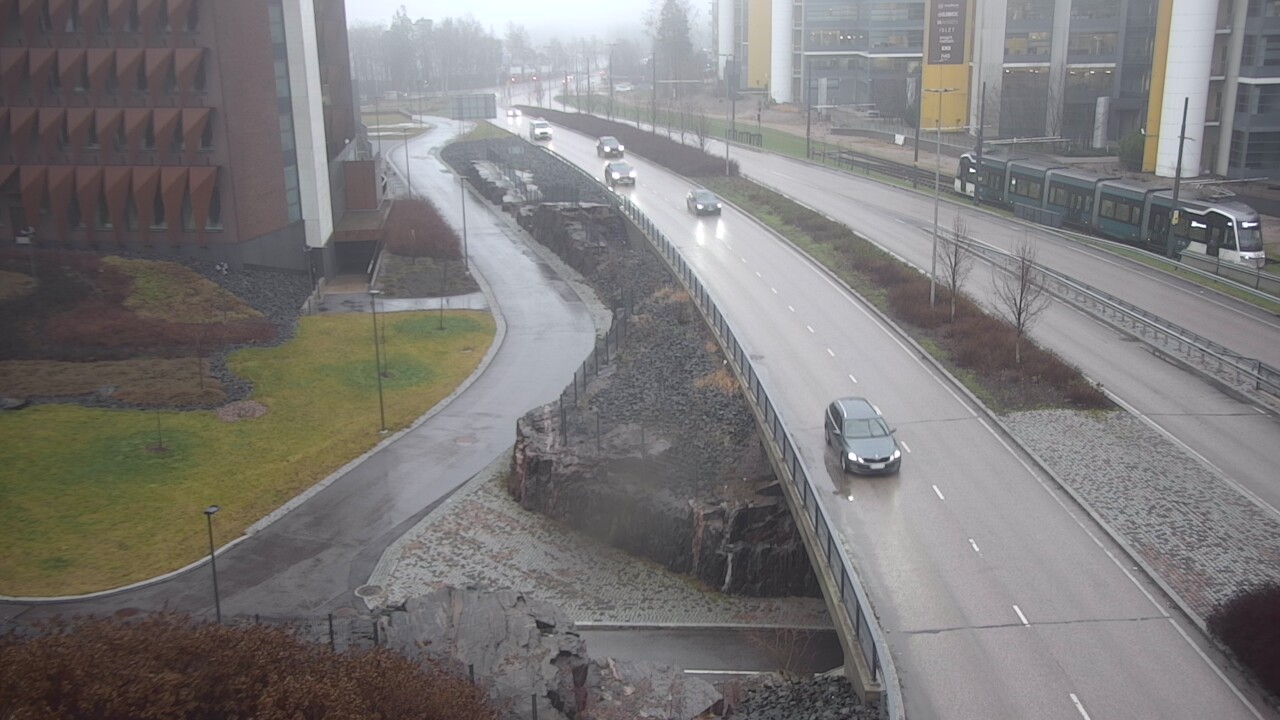 Weather Camera Image Väg 101 Esbo, Granovägen, Espoo, Uusimaa