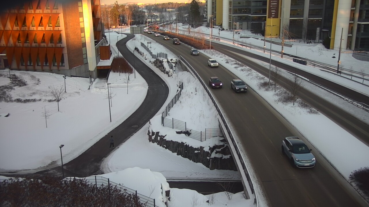Weather Camera Image Road 101 Espoo, Kuusisaarentie, Espoo, Uusimaa