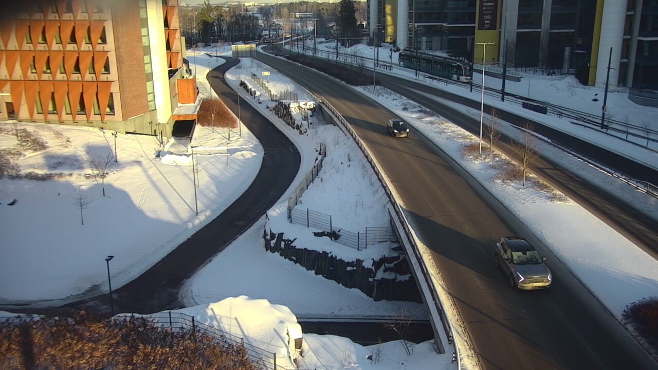 Weather Camera Image Road 101 Espoo, Kuusisaarentie, Espoo, Uusimaa