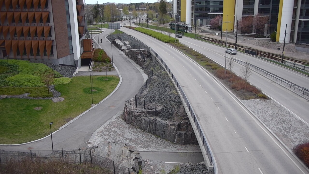 Weather Camera Image Väg 101 Esbo, Granovägen, Espoo, Uusimaa