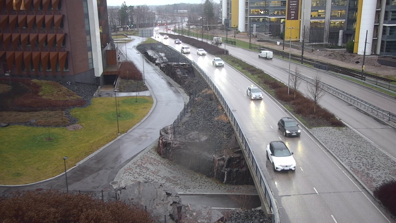 Weather Camera Image Väg 101 Esbo, Granovägen, Espoo, Uusimaa