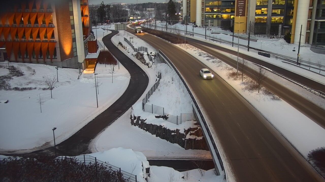 Weather Camera Image Road 101 Espoo, Kuusisaarentie, Espoo, Uusimaa