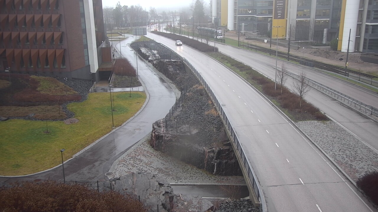 Weather Camera Image Väg 101 Esbo, Granovägen, Espoo, Uusimaa