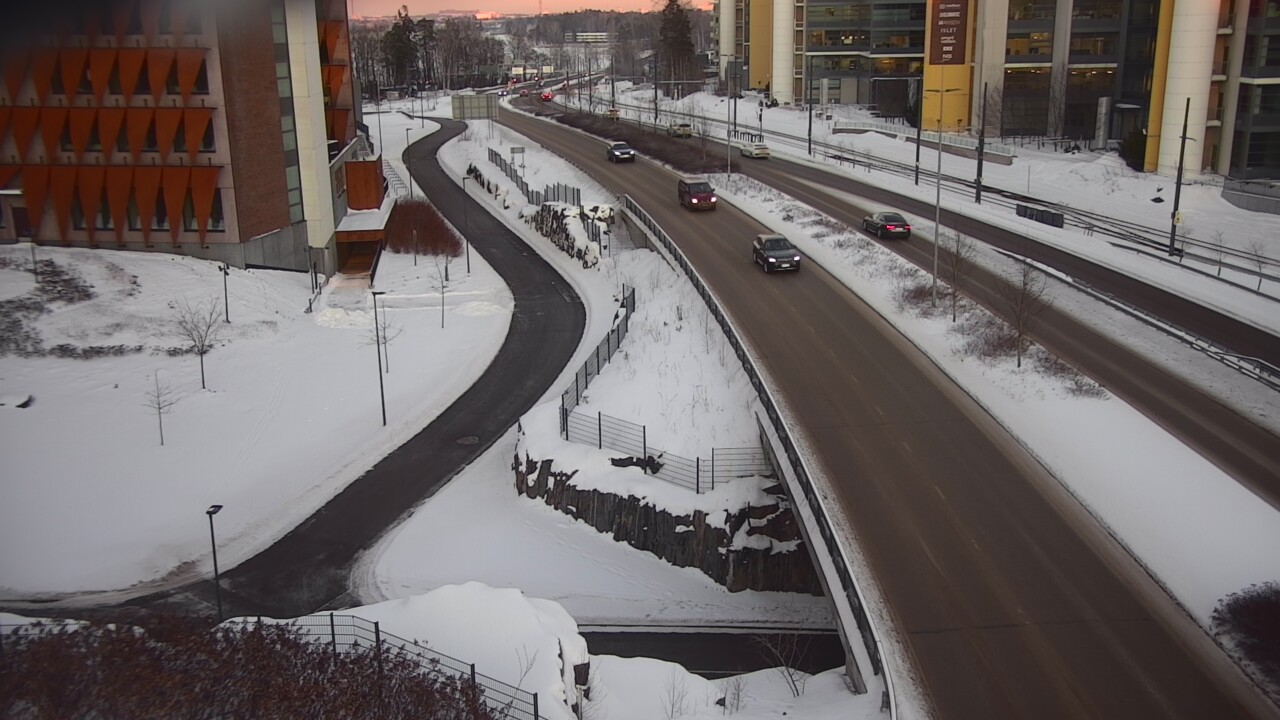 Weather Camera Image Road 101 Espoo, Kuusisaarentie, Espoo, Uusimaa