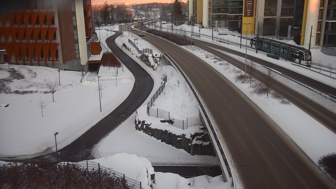 Weather Camera Image Road 101 Espoo, Kuusisaarentie, Espoo, Uusimaa