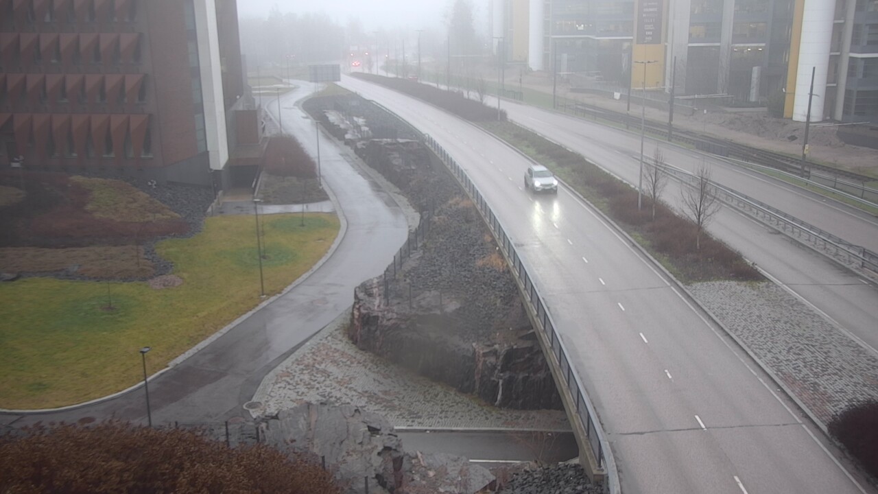 Weather Camera Image Väg 101 Esbo, Granovägen, Espoo, Uusimaa
