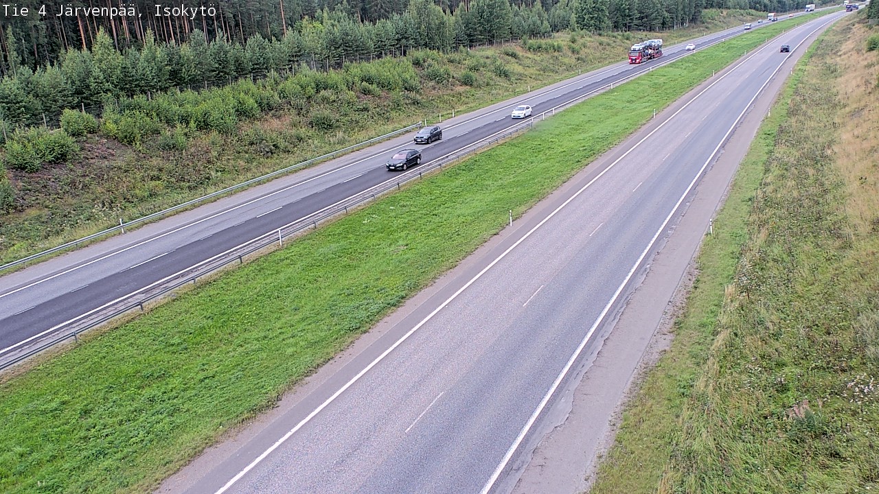 Weather Camera Image Road 4 Järvenpää, Isokytö, Järvenpää, Uusimaa