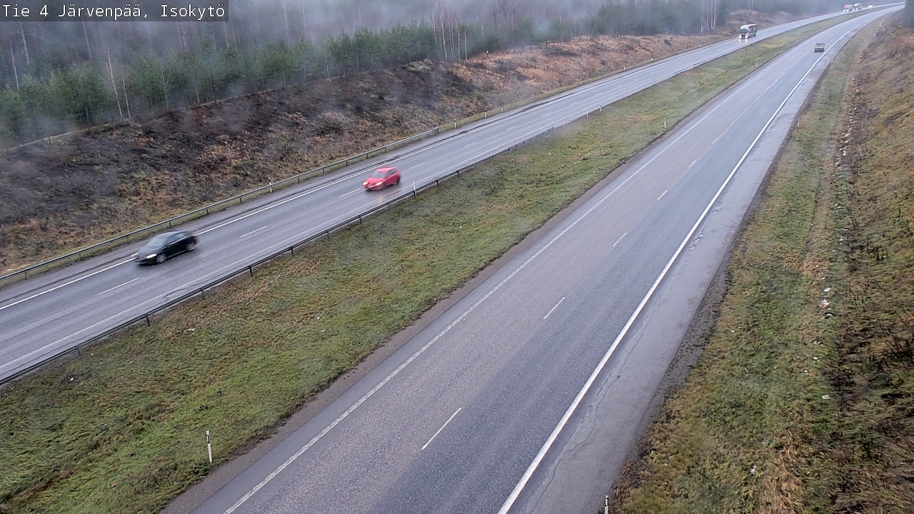 Weather Camera Image Väg 4 Träskända, Isokytö, Järvenpää, Uusimaa
