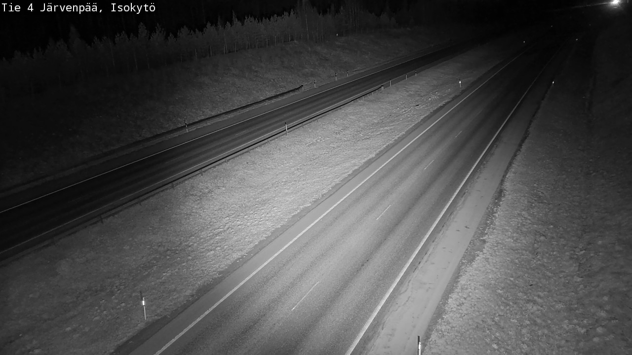 Weather Camera Image Väg 4 Träskända, Isokytö, Järvenpää, Uusimaa