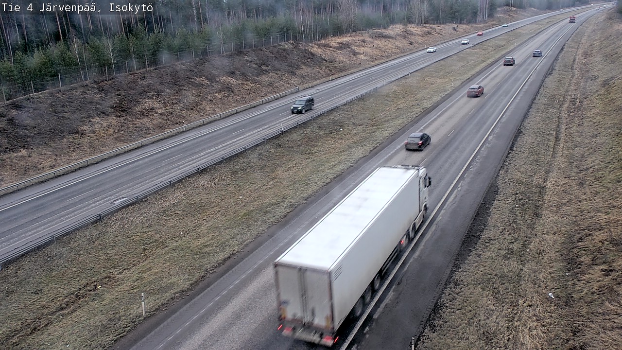 Weather Camera Image Väg 4 Träskända, Isokytö, Järvenpää, Uusimaa