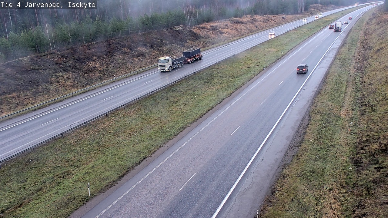 Weather Camera Image Road 4 Järvenpää, Isokytö, Järvenpää, Uusimaa