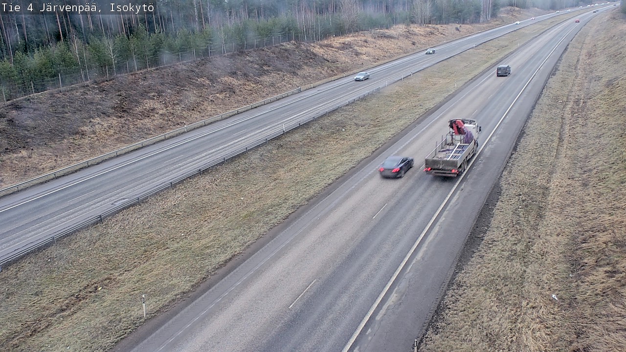 Weather Camera Image Road 4 Järvenpää, Isokytö, Järvenpää, Uusimaa