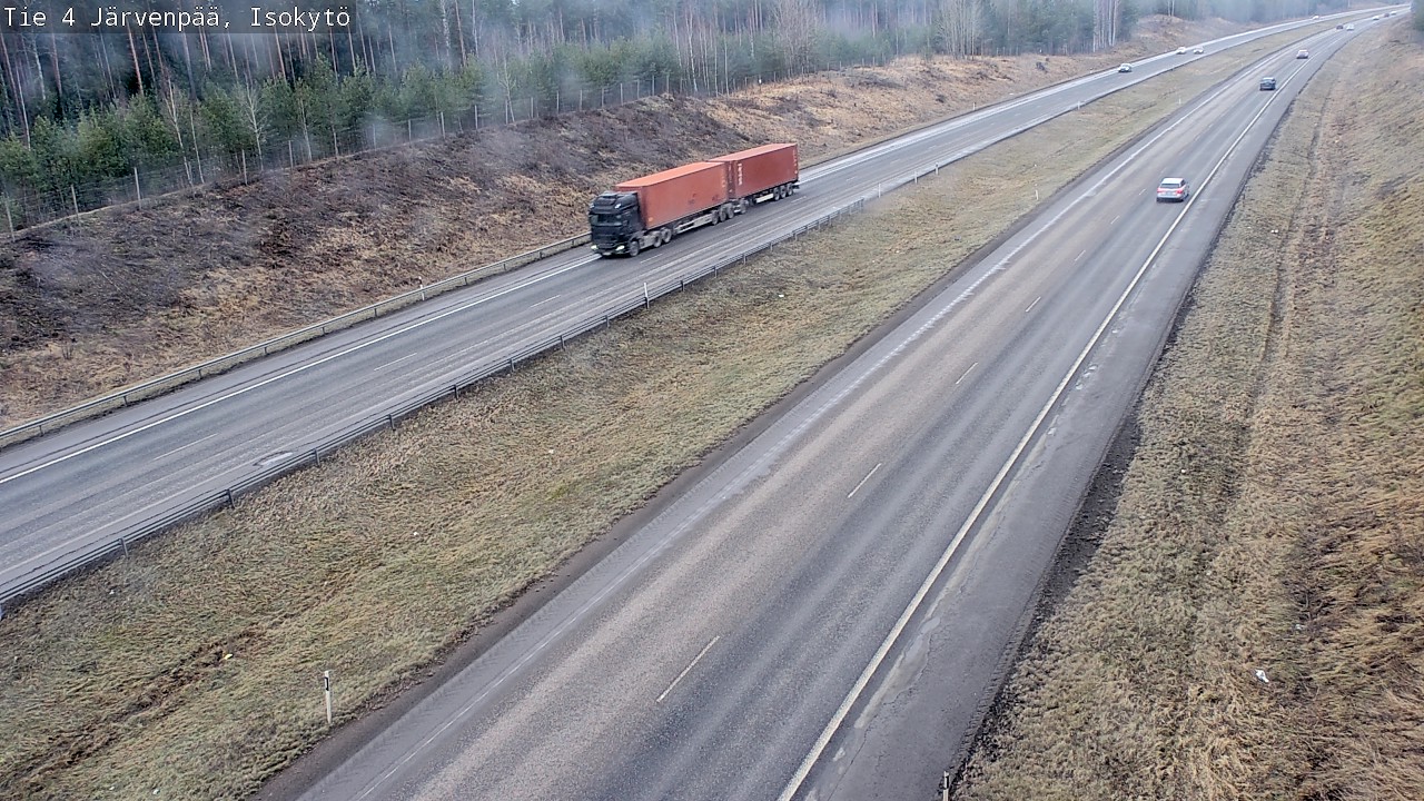 Weather Camera Image Väg 4 Träskända, Isokytö, Järvenpää, Uusimaa