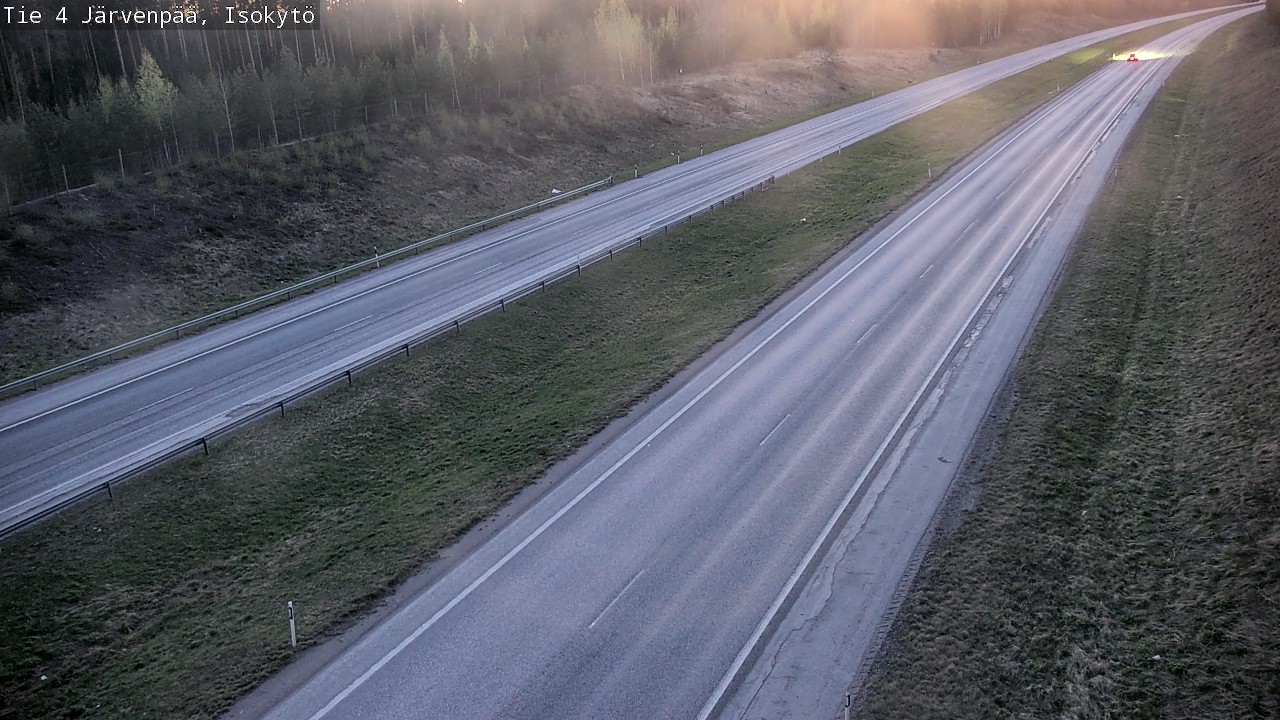 Weather Camera Image Väg 4 Träskända, Isokytö, Järvenpää, Uusimaa