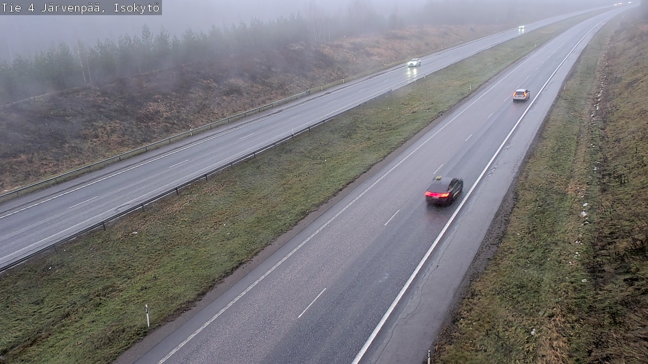 Weather Camera Image Väg 4 Träskända, Isokytö, Järvenpää, Uusimaa