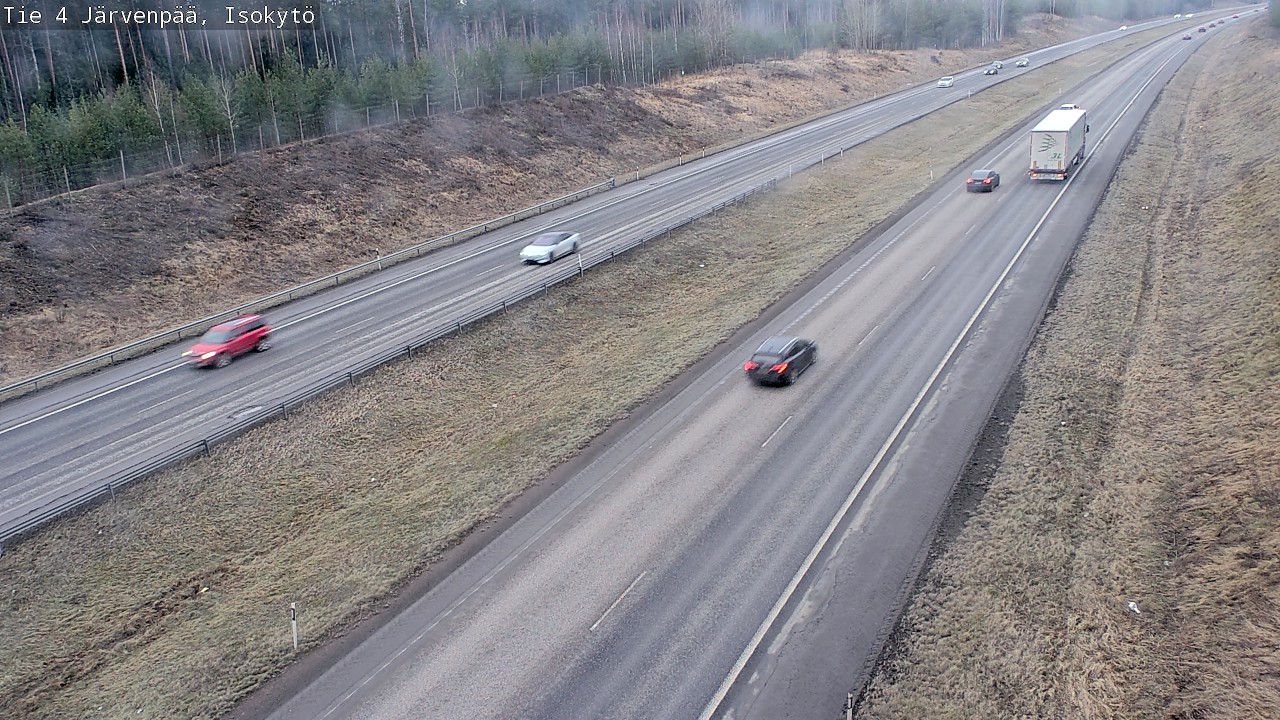 Weather Camera Image Road 4 Järvenpää, Isokytö, Järvenpää, Uusimaa