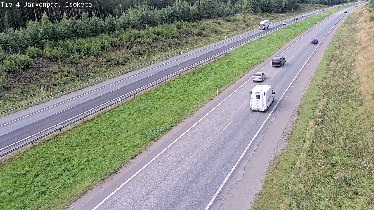 Weather Camera Image Road 4 Järvenpää, Isokytö, Järvenpää, Uusimaa