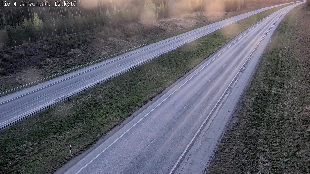 Weather Camera Image Väg 4 Träskända, Isokytö, Järvenpää, Uusimaa