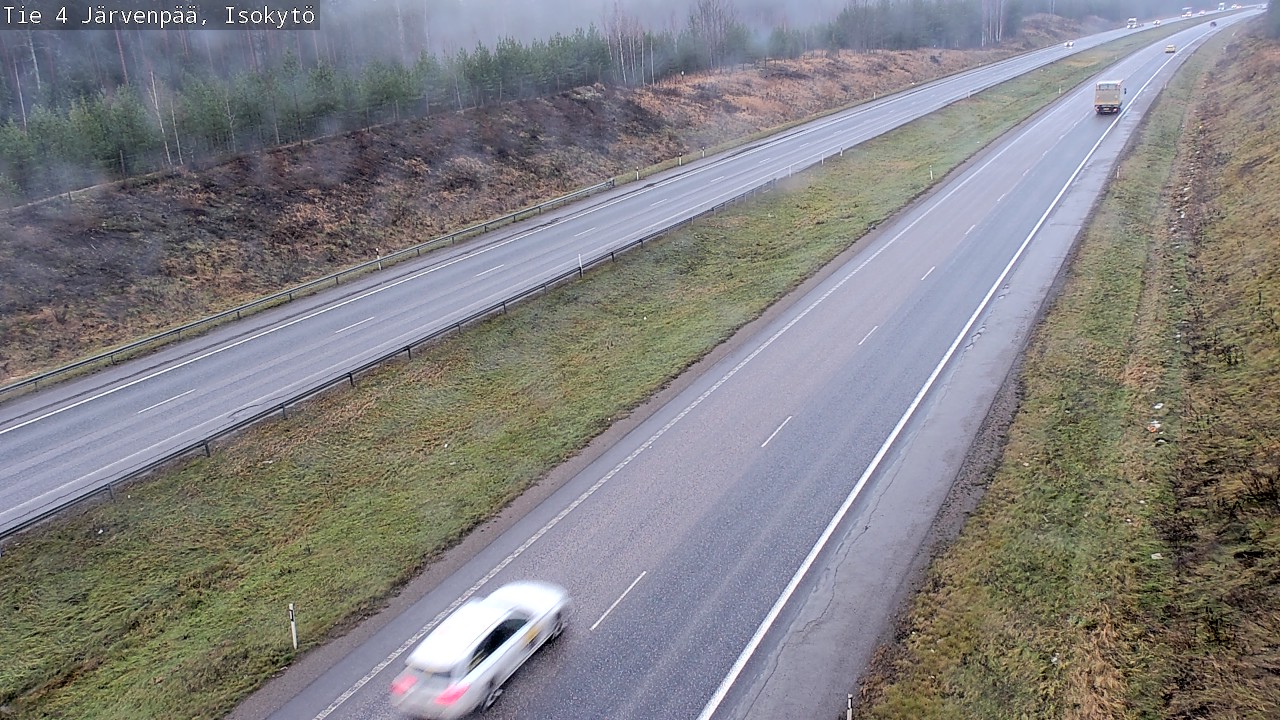 Weather Camera Image Väg 4 Träskända, Isokytö, Järvenpää, Uusimaa