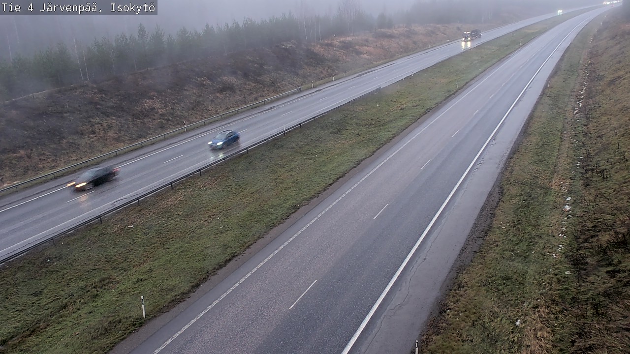 Weather Camera Image Väg 4 Träskända, Isokytö, Järvenpää, Uusimaa