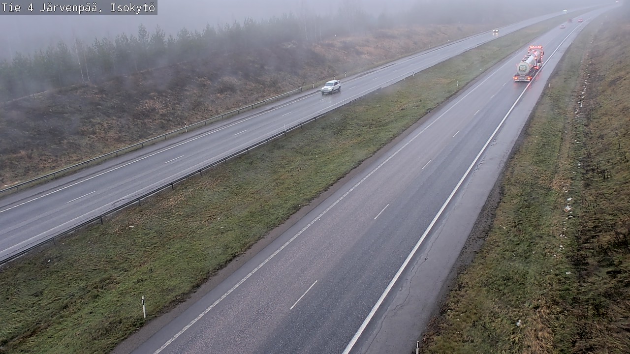 Weather Camera Image Väg 4 Träskända, Isokytö, Järvenpää, Uusimaa