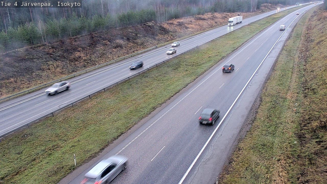 Weather Camera Image Road 4 Järvenpää, Isokytö, Järvenpää, Uusimaa