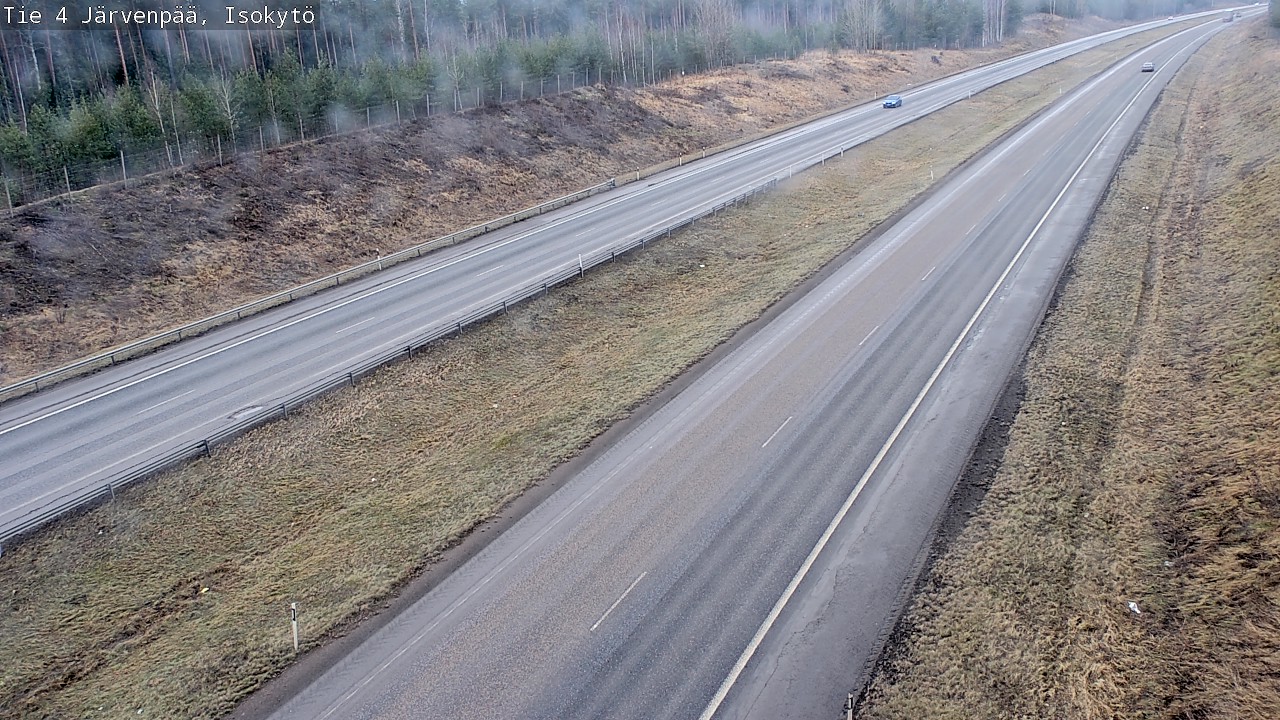 Weather Camera Image Väg 4 Träskända, Isokytö, Järvenpää, Uusimaa