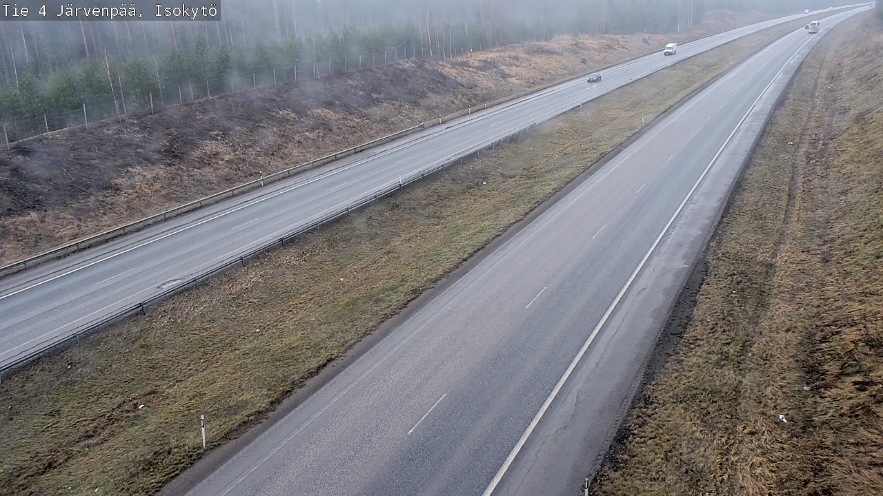 Weather Camera Image Väg 4 Träskända, Isokytö, Järvenpää, Uusimaa