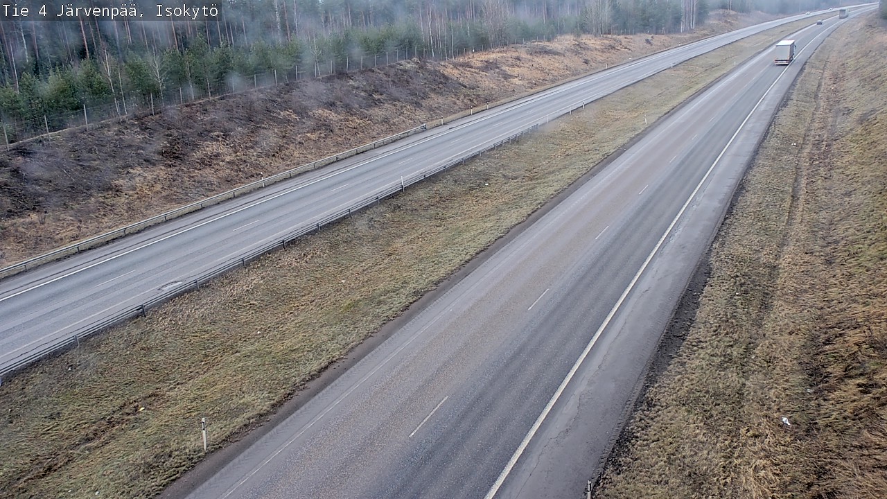 Weather Camera Image Väg 4 Träskända, Isokytö, Järvenpää, Uusimaa