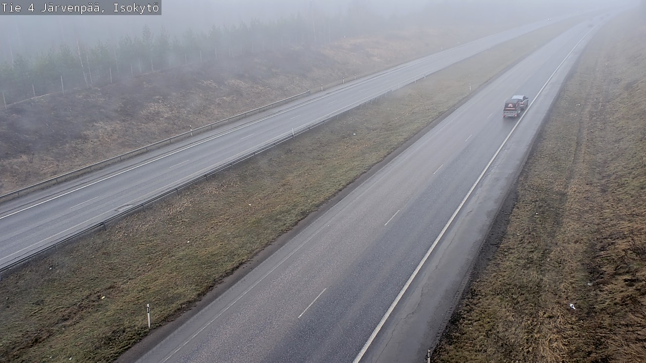 Weather Camera Image Väg 4 Träskända, Isokytö, Järvenpää, Uusimaa